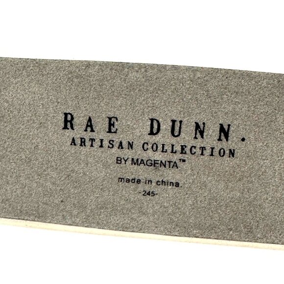 Rae Dunn BEST GRANDPA EVER Ceramic Desk Nameplate Sign Paperweight Office Decor - Picture 6 of 9